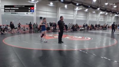 131 lbs Round 1 - Tiara Majer, Providence vs Sienna Sanborn, Tiffin