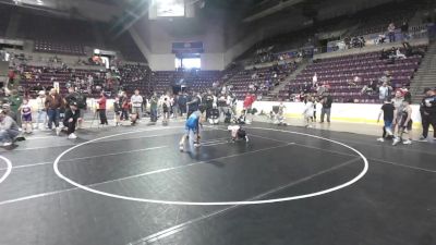 71 lbs Quarters - Whitaker Gist, Black Fox Wrestling Academy vs Frank Loeffelholz, Moen Wrestling Academy