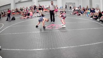 67 lbs Semis & 1st Wrestleback (8 Team) - Laken Oldershaw, Slate Wrestling Academy vs Ty Cox, West Forsyth Wrestling Club