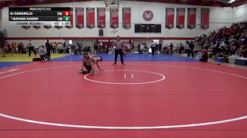 125 lbs Champ. Round 1 - Nathan Kaiser, Lemoore College vs Aj Camarillo, Fresno City College