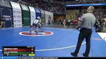 195 Class 4 lbs Cons. Semi - Brennan Carey, Nixa vs Dylan Carlton, Seckman