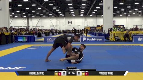 Vinicius Wong vs Gabriel Castro 2025 World IBJJF Jiu-Jitsu No-Gi Championship