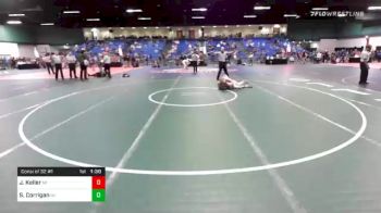 120 lbs Consolation - Jak Keller, MI vs Shane Corrigan, WI