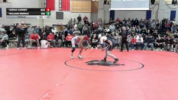 150 lbs Final - Josiah Carney, Milford vs William Merkle, Reading