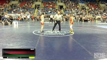 100 lbs Champ. Round 1 - Anna White, Central Cass vs Melina Rebsom, Lisbon