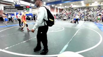 138 lbs Cons. Round 4 - Kaden Arram, Mt Carmel vs Carlos Quezada, Corona
