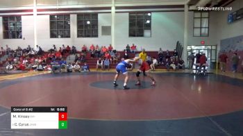 160 lbs Consolation - Michael Kinsey, Baylor School vs Charlie Cyrus, Jesuit High School - New Orleans