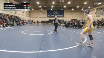 175 lbs Final - Jake Maddox, Newtown vs Vincent Rivera, Xavier