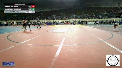 140 lbs Consi Of 4 - Banks Brorsen, Stillwater Wrestling vs JaMarcus Siemens, Prodigy Elite Wrestling