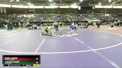 157 lbs Champ. Round 3 - Gabe Larsen, Coeur D Alene vs Porter Dansie, Blackfoot