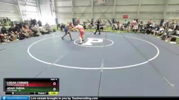 285 lbs Placement Matches (8 Team) - Logan Corner, Pennsylvania Blue vs Adam Farha, California