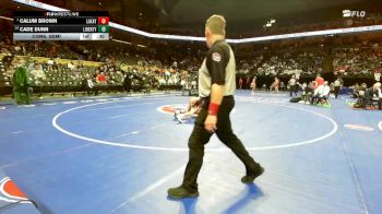 126 Class 4 lbs Cons. Semi - Calum Brown, Lafayette (Wildwood) vs Cade Dunn, Liberty