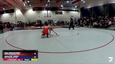 150 lbs Cons. Round 2 - Abai Beishembiev, Gunston Wrestling Club vs Spencer Jones, NOVA Wrestling Club