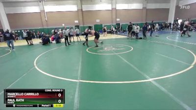 285 lbs Cons. Round 3 - Marcello Carrillo, Bassett vs Paul Rath, Perris