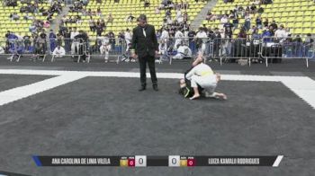 LUIZA KAMALII RODRIGUES vs Ana Carolina De Lima Vilela 2026 CBJJE International BJJ Championships