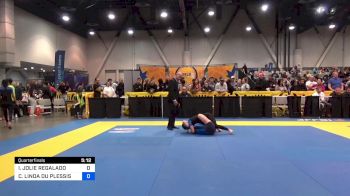 ISABELL JOLIE REGALADO vs CARA LINDA DU PLESSIS 2023 World IBJJF Jiu-Jitsu No-Gi Championship