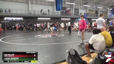 106 lbs 2nd Wrestleback (16 Team) - Ian Keller, BRAWL Black vs Locke Sessions, Alabama Elite White