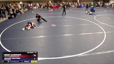 74 lbs Champ. Round 1 - Sam Graham, Pursuit Wrestling Minnesota vs Leland Eddy, West Central Wrestling Club