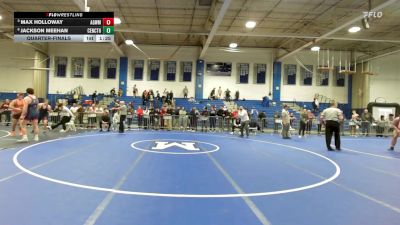 215 lbs Quarterfinal - Max Holloway, Agawam vs Jackson Meehan, Central Catholic