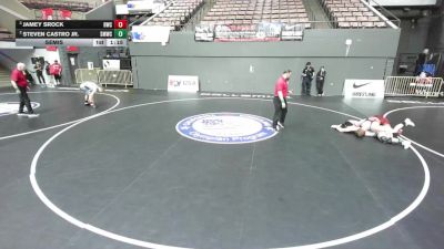 92 lbs Semis - Jamey Srock, Brigade Wrestling Club vs Steven Castro Jr., Swamp Monsters Wrestling Club