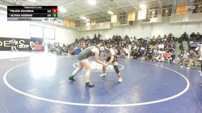 170 lbs Semifinal - Felizai Solomua, Corona vs Alyssa Guzman, Orange Vista