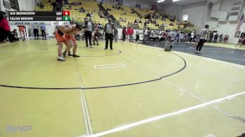 140 lbs Consi Of 8 #2 - Ian Merworth, GRAVETTE vs Talon Brown, GRAVETTE