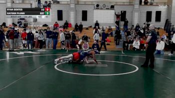 126 lbs Consi Of 4 - Ryan Sentes, New Bedford vs Kayden Plumb, Norton