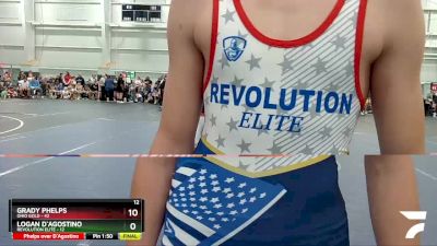 130 lbs Quarterfinals (8 Team) - Luke Lee, Ohio Gold vs Nolan Kelly, Revolution Elite