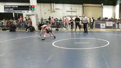 80 lbs Consi Of 16 #2 - Beckett Moyer, IA vs Alex Judd, OH