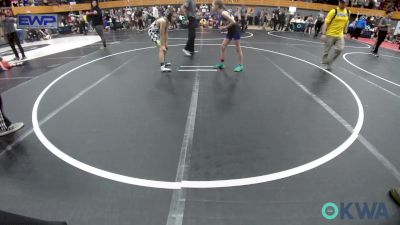 85 lbs Consolation - Gentry Pickett, Noble Takedown Club vs Lars Weisgerber, Standfast