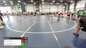 90 lbs Rr Rnd 3 - Michael Woodard, NC National Team vs Jaden Washington, Team Gotcha