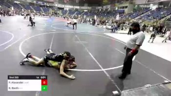 130 lbs Round Of 16 - Peyton Alexander, Camel Kids vs Ryker Booth, GI Grappler