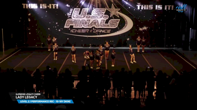 Supreme Loyalty Cheer - Lady Legacy [2025 L2.1 Performance Rec - 10-18Y (NON) Day 1] 2025 The U.S. Finals Myrtle Beach