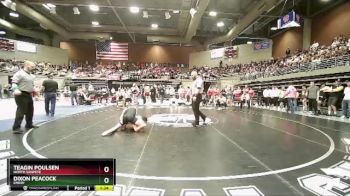 Cons. Round 3 - Teagin Poulsen, North Sanpete vs Dixon Peacock, Emery