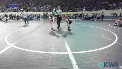 52 lbs Consolation - Gunnar Ratcliff, Tuttle Wrestling vs Kaiden Candy, Sperry Wrestling Club