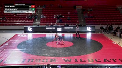 174 lbs Marc Koch, Davidson vs Benjy Haubert, The Citadel