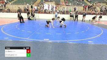 90 lbs Final - Hogan Ayers, Georgia vs Roman Stewart-Evans, Georgia