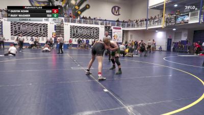 189 lbs Consy 6 - Dustin Kohn, Mountain View-VA vs Rudy Wagner, Frank Cox-VA