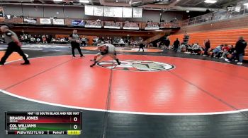 150 lbs Cons. Round 4 - Bragen Jones, Declo vs Col Williams, Spring Creek