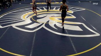 126 lbs Quarterfinal - Dylan Alvarado, Challis vs Damian Leon, Marsing