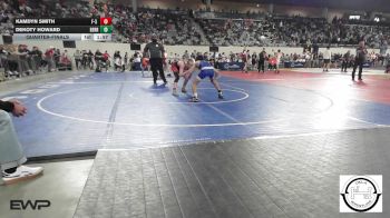 105 lbs Quarterfinal - Kamdyn Smith, F-5 Grappling vs Dekoty Howard, Berryhill High School