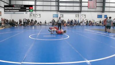 120 lbs Allday - Tyler Fleckinger, SLY FOX WRESTLING CLUB vs Matthew DeAngelo, GREAT NECK WRESTLING CLUB