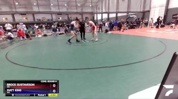 190 lbs Cons. Round 6 - Brock Gustaveson, WA vs Matt King, WA