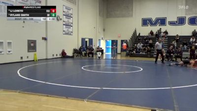 149 lbs Semifinal - Ryland Smith, Sierra College vs Lj Loreto, Fresno City College