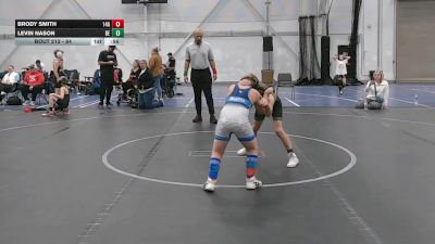 84 lbs Round 2 - Levin Nason, Brawler Elite vs Brody Smith, 14AWC
