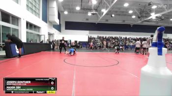 126 lbs Cons. Round 4 - Joseph Gonthier, Reign Wrestling Club vs Maxim Sim, World Team Training Center