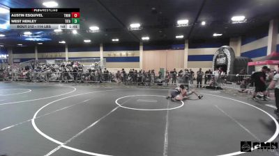 114 lbs Semifinal - Austin Esquivel, Thundercats Wrestling vs West Henley, Titan Mercury WC
