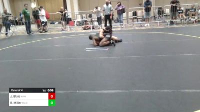 132 lbs Consi Of 4 - Jordan Blais, WAMMA NextGen vs Brian Miller, Palo Alto Elite WC