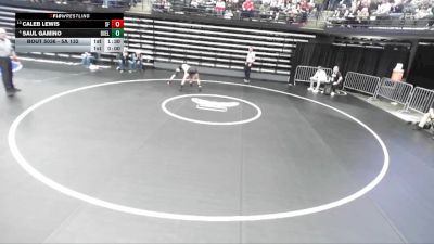 5A 132 lbs Champ. Round 1 - Caleb Lewis, Spanish Fork vs Saul Gamino, Box Elder