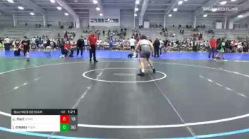 195 lbs Prelims - Justin Hart, OMP Black vs Jackson Creasy, Young Guns Orange